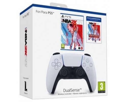 Sony Pack Mando Dualsense White para PlayStation